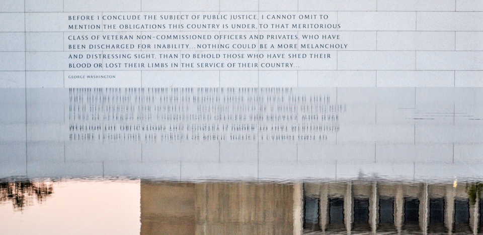 2020 asla general design award of honor american veterans disabled for life memorial