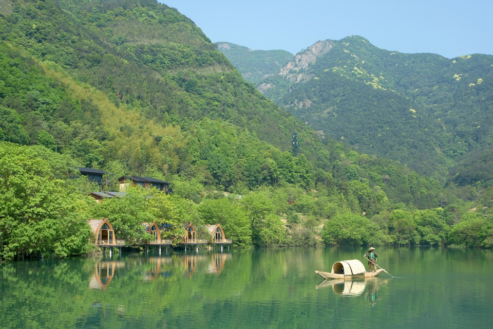 The boat room by The Design Institute of Landscape and Architec ture China Academy of Art