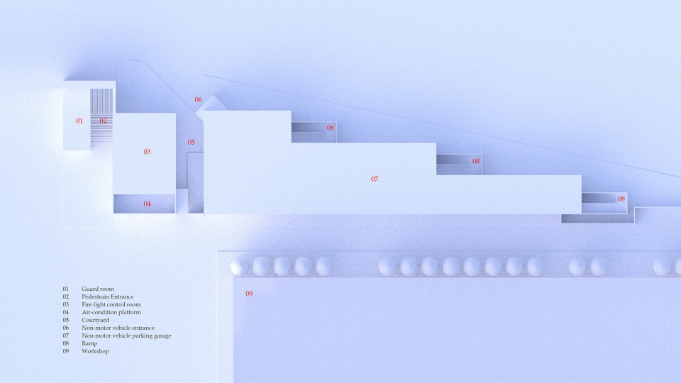 bycicle parking garage china by wangtianyi architects