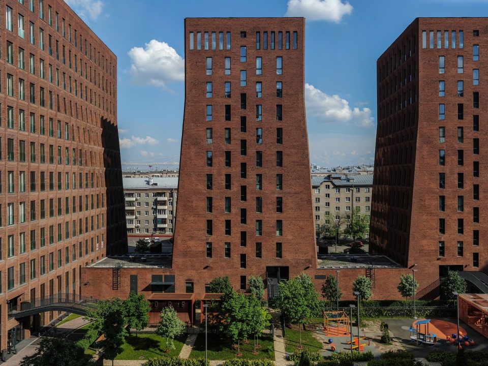 kauchuk residential towers by meganom