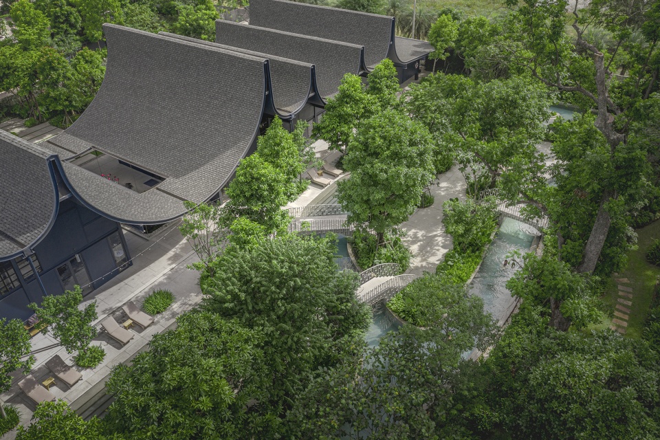 landscape design of hotel labaris khao yai by shma