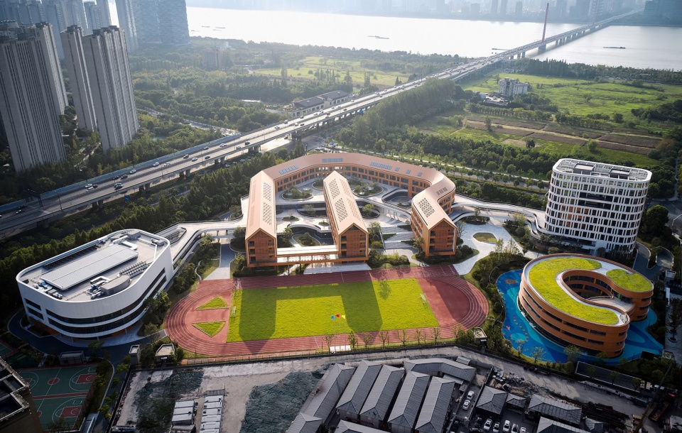 hangzhou olympic sports experimental primary school and kindergarten china by uad