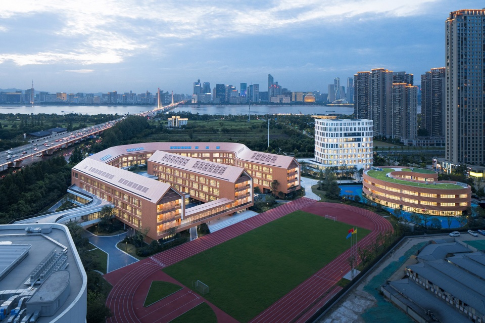 hangzhou olympic sports experimental primary school and kindergarten china by uad