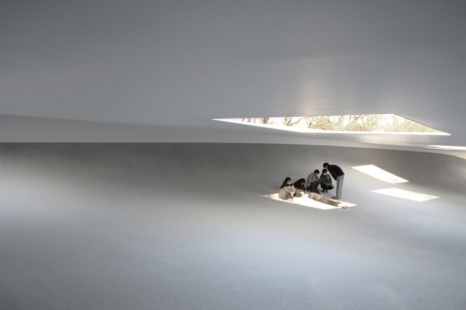 plaza of kanagawa institute of technology by junya ishigamiassociates