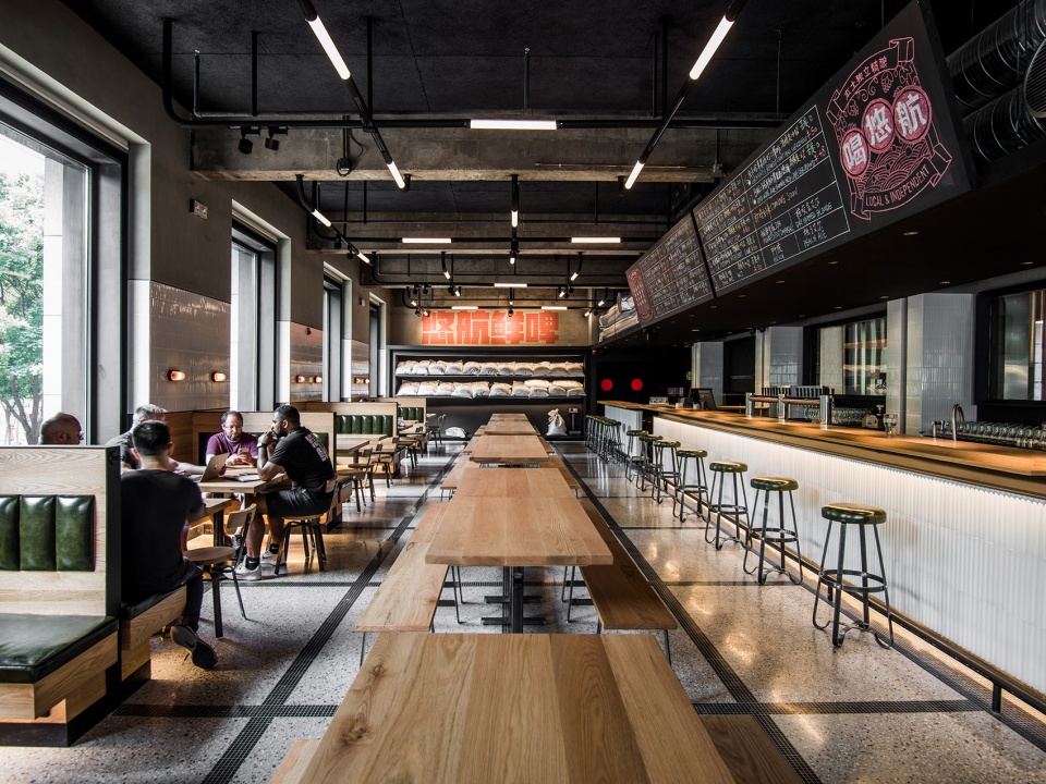 Slow Boat Brewpub Maizidian China by ATLAS