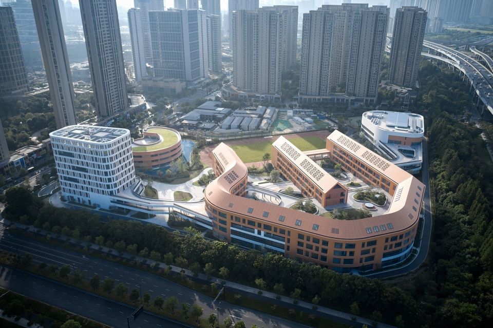 hangzhou olympic sports experimental primary school and kindergarten china by uad