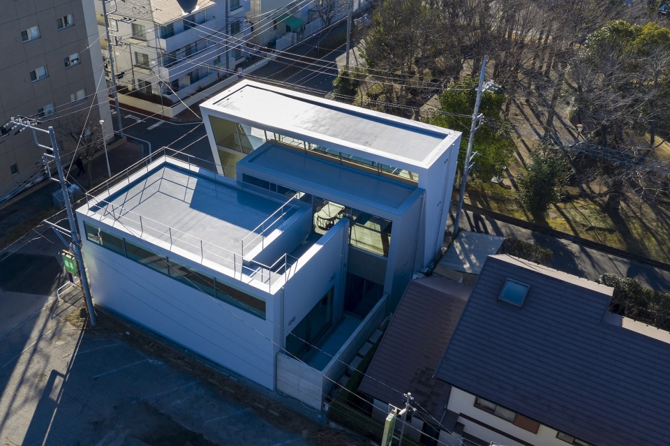 house in tsukuba by aisaka architects atelier