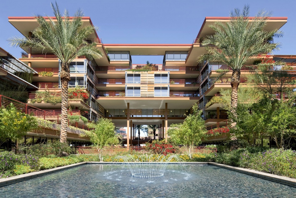 2020 asla residential design award of honor vertical oasis verdant sustainability in an arid climate floor associates inc