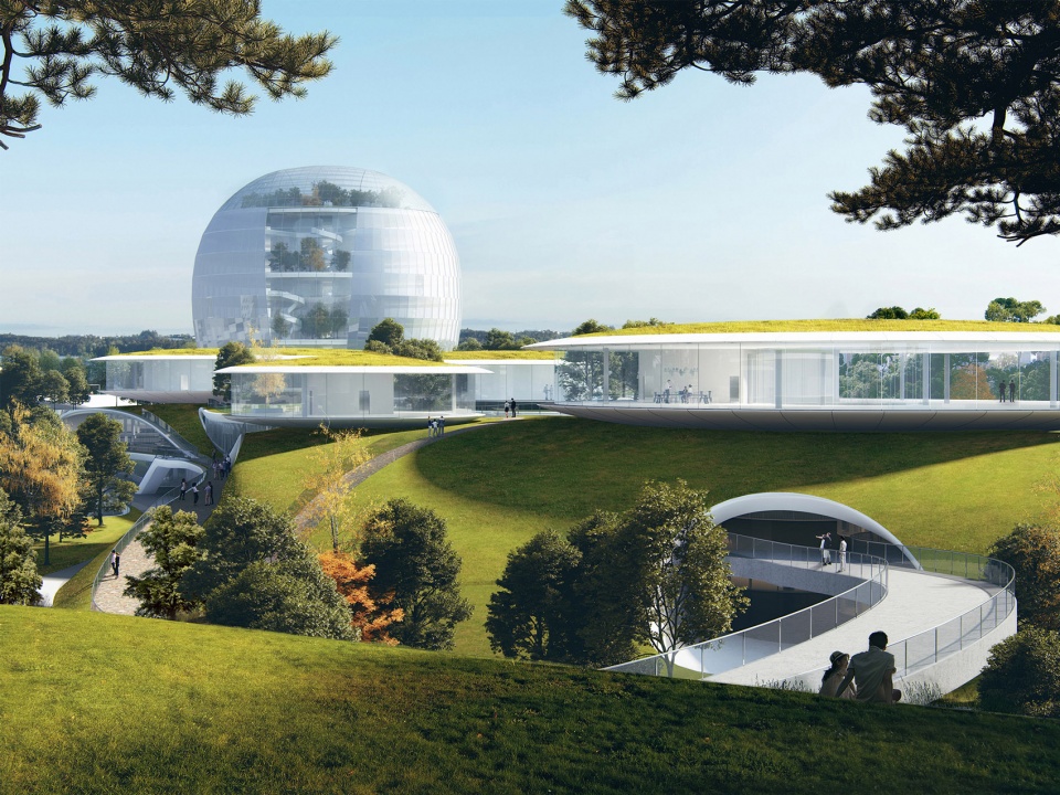 MAD Unveils Jiaxing s Train Station in the Forest