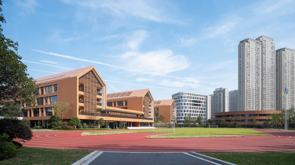 hangzhou olympic sports experimental primary school and kindergarten china by uad