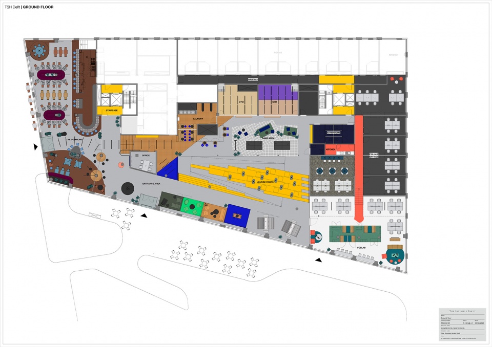 the student hotel delft by the invisible party