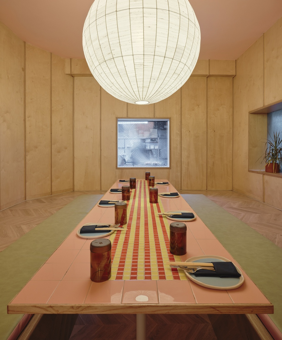 lucky chan sushi dimsum parlour by maia design studio