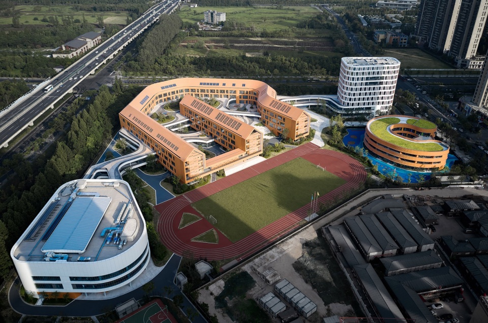 hangzhou olympic sports experimental primary school and kindergarten china by uad