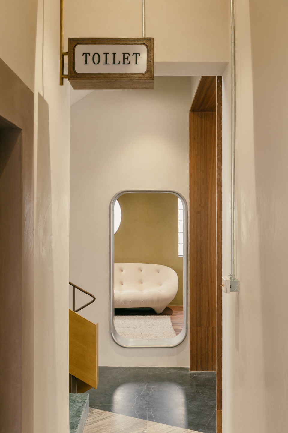 circulation mobius art space by mountain soil interior design