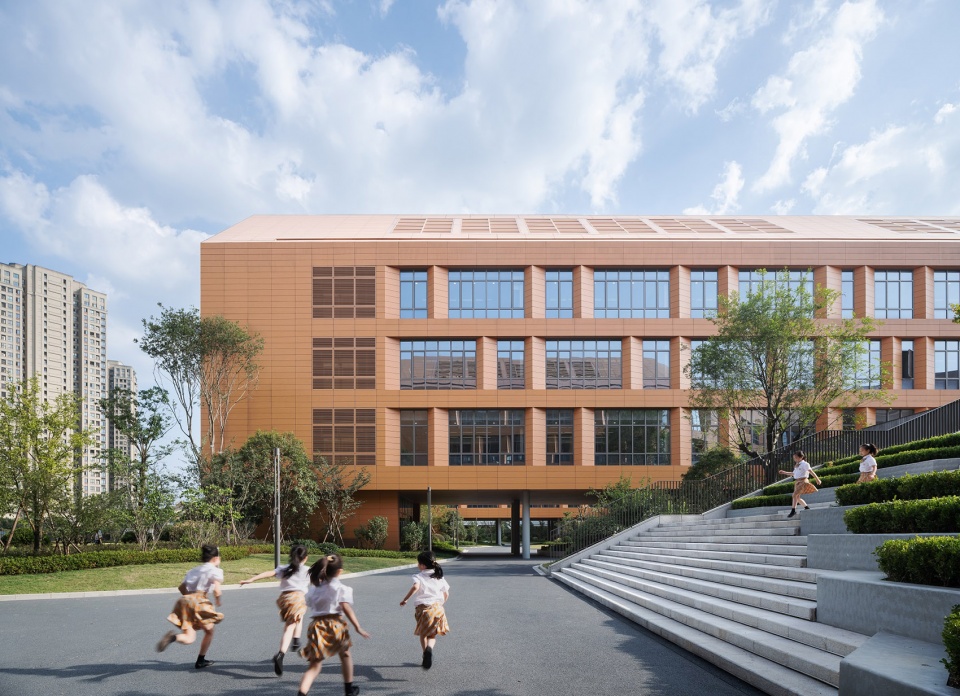 hangzhou olympic sports experimental primary school and kindergarten china by uad
