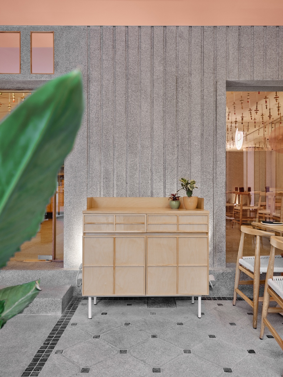 lucky chan sushi dimsum parlour by maia design studio