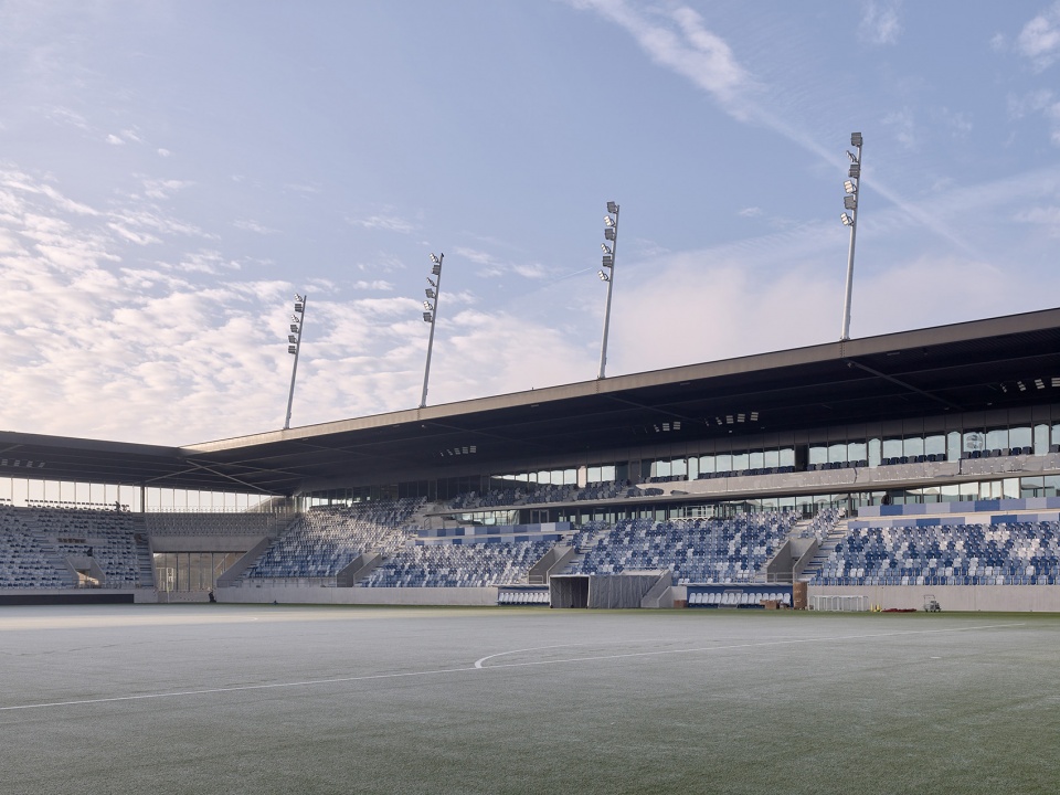 new football stadium for the city of lausanne by mlzd
