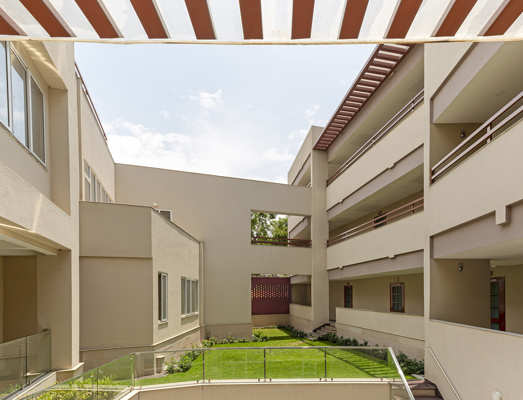the mann school white flower hall girls hostel by envisage