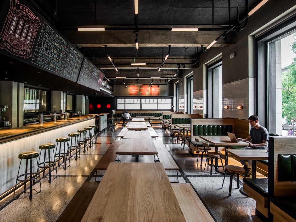 Slow Boat Brewpub Maizidian China by ATLAS