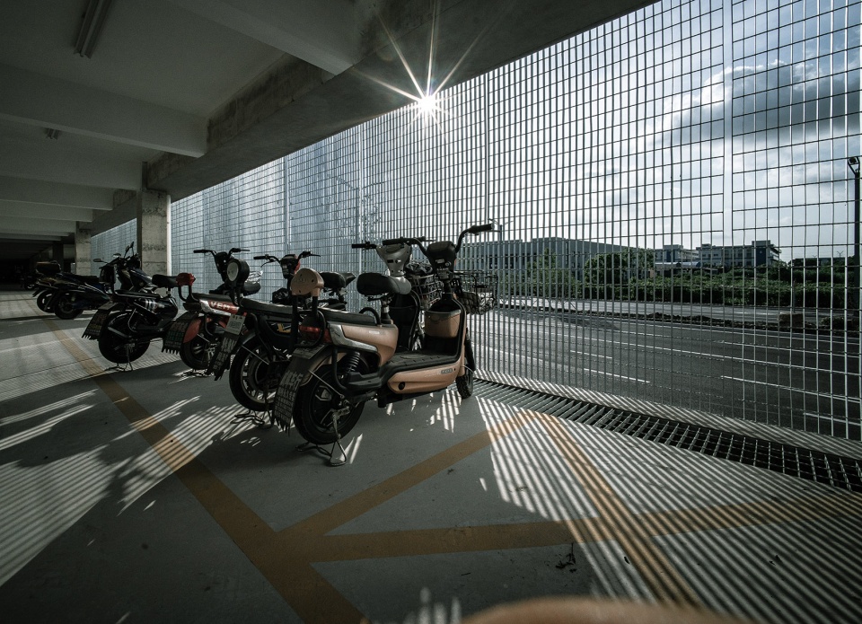 bycicle parking garage china by wangtianyi architects