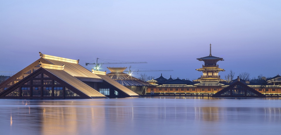 shanghai songjiang guangfulin site cultural exhibition hall china by ccdi