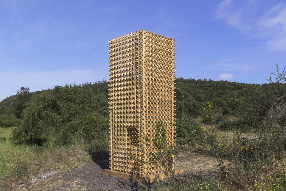 two towers and a trail by azocar catron