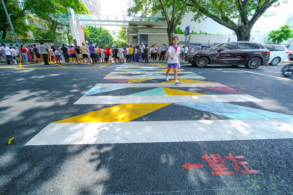 Baihua 2nd Road Child Friendly Block China by Shenzhen Urban Transport Planning Center