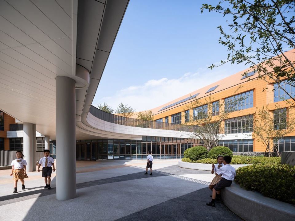 hangzhou olympic sports experimental primary school and kindergarten china by uad