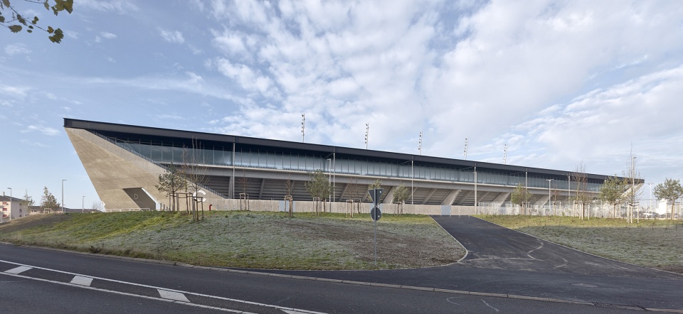 new football stadium for the city of lausanne by mlzd