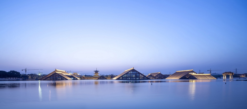 shanghai songjiang guangfulin site cultural exhibition hall china by ccdi