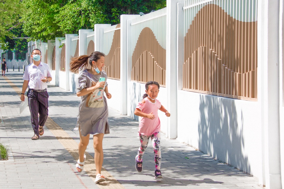 Baihua 2nd Road Child Friendly Block China by Shenzhen Urban Transport Planning Center