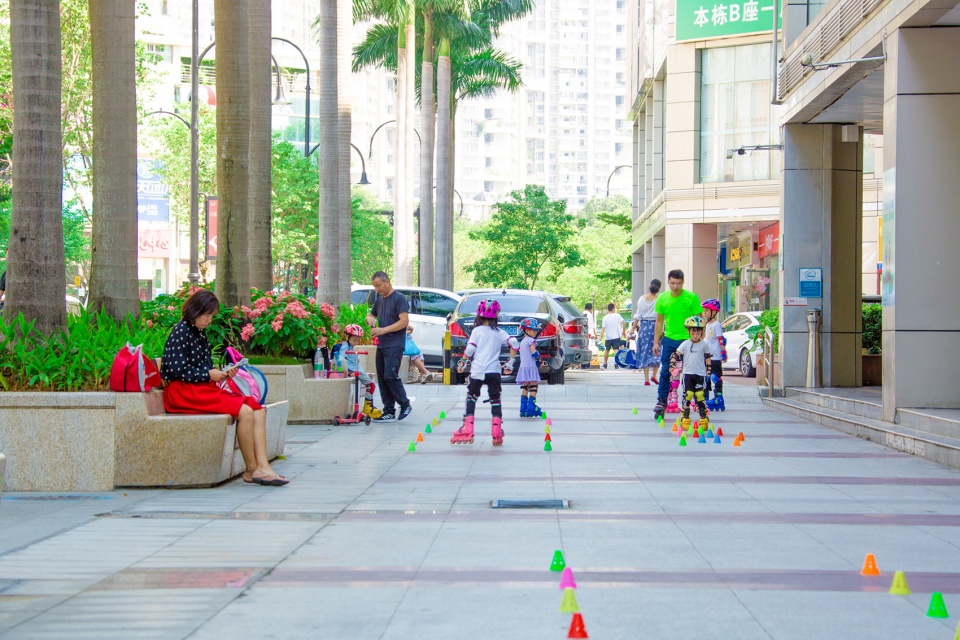 Baihua 2nd Road Child Friendly Block China by Shenzhen Urban Transport Planning Center