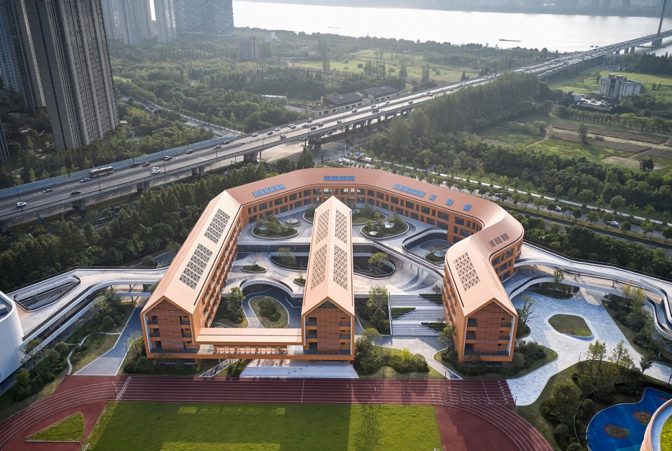 hangzhou olympic sports experimental primary school and kindergarten china by uad
