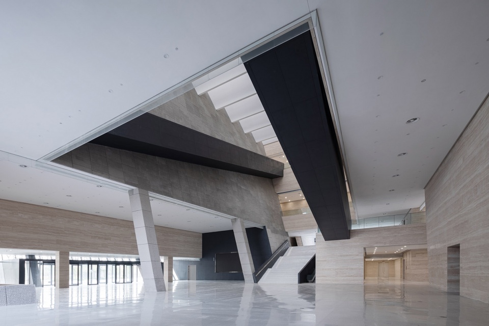 zhengzhou art museum and zhengzhou archives china by zeng qun architecture design studio