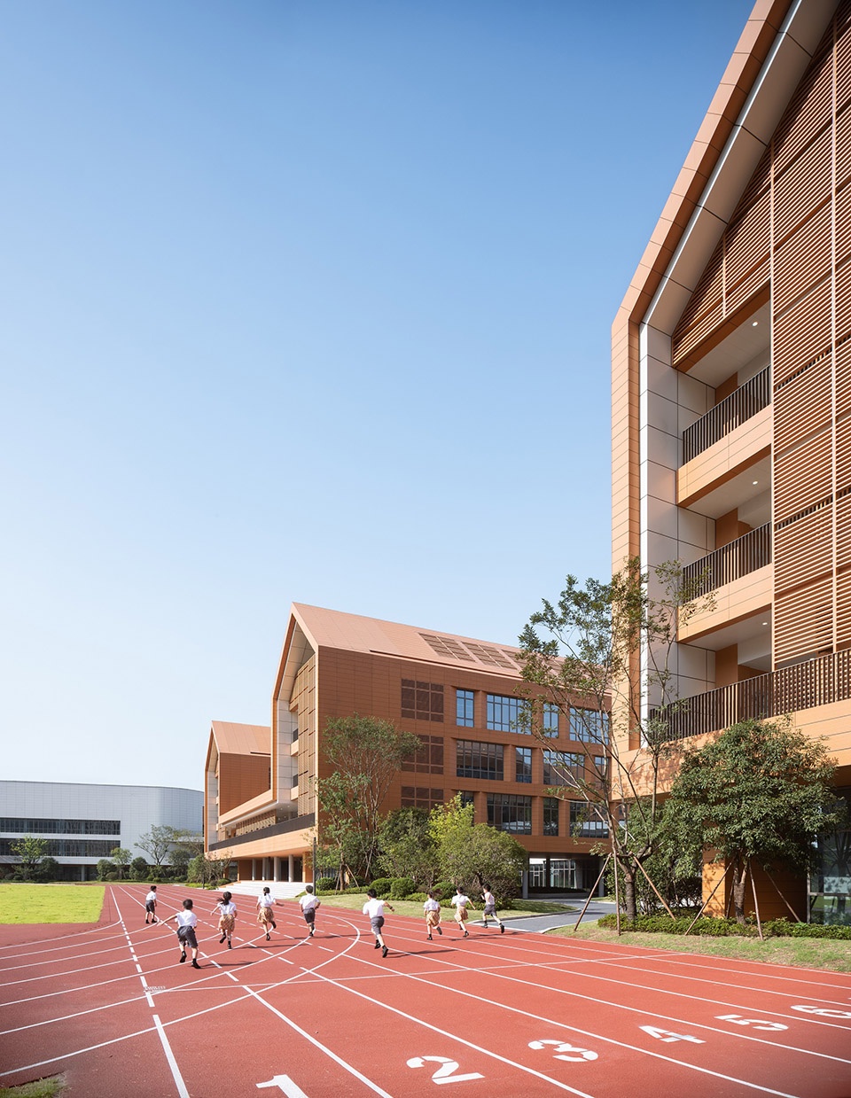 hangzhou olympic sports experimental primary school and kindergarten china by uad