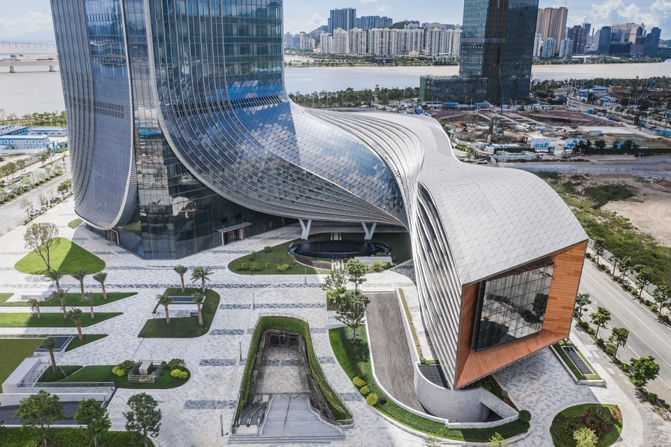 hengqin international financial center china by aedas