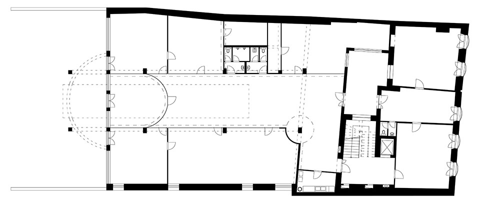 Miroslav Kubík Gallery in Litomysl by Michal Motycka architect