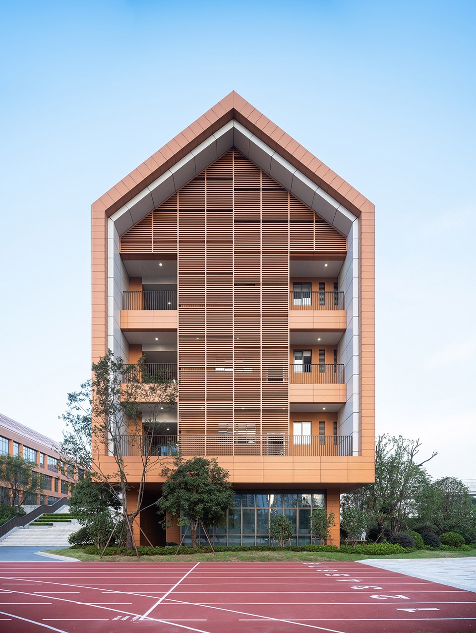 hangzhou olympic sports experimental primary school and kindergarten china by uad