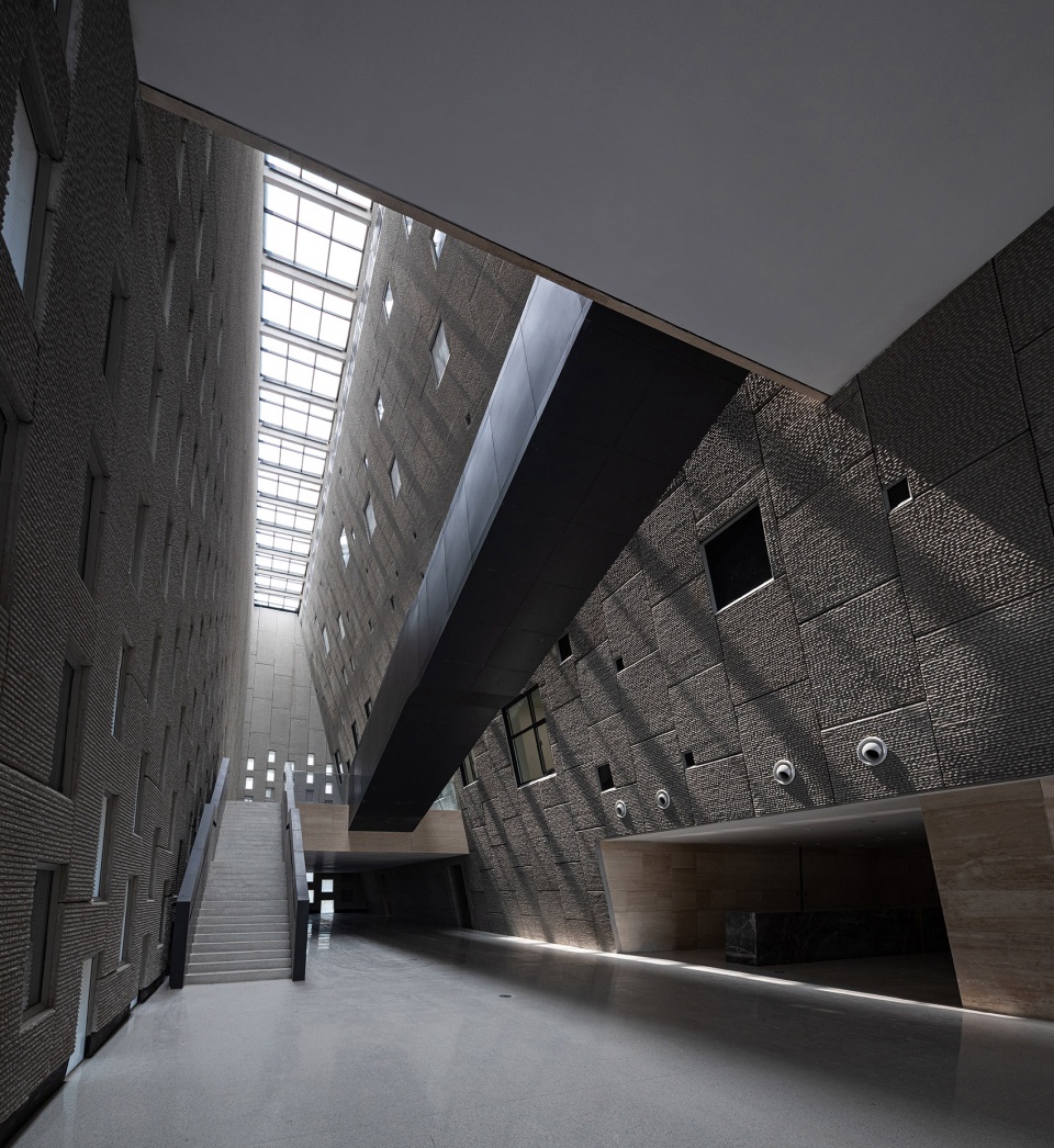 zhengzhou art museum and zhengzhou archives china by zeng qun architecture design studio
