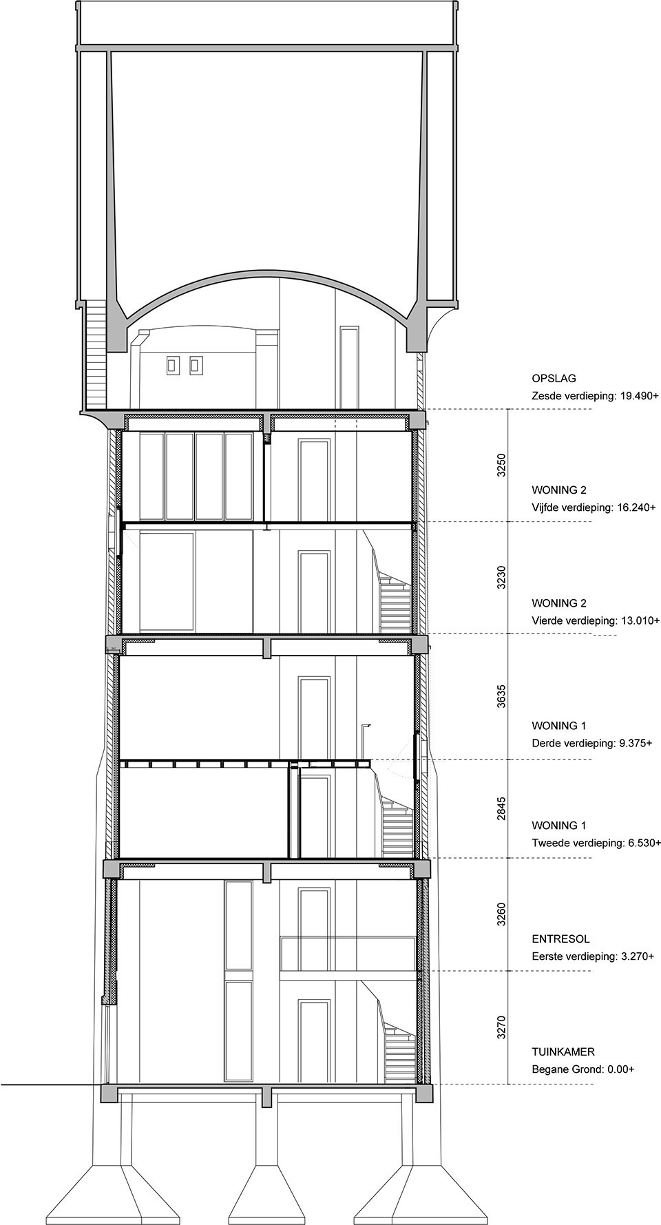 Transformation of the watertower in Nieuw Lekkerland by RV Architectuur