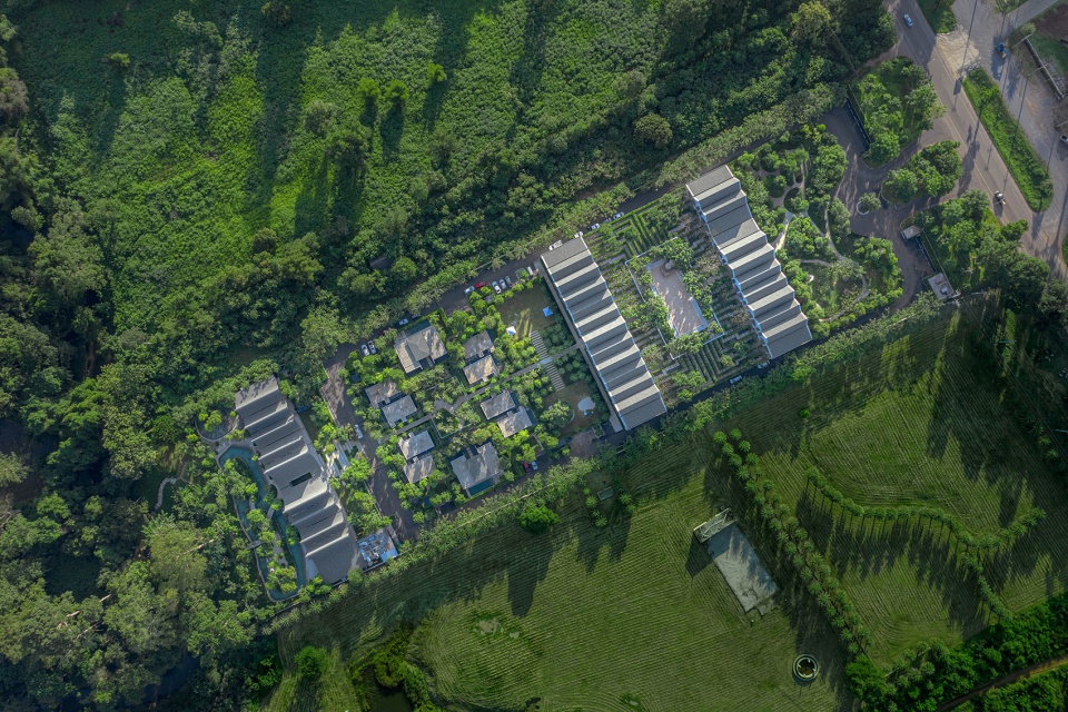 landscape design of hotel labaris khao yai by shma