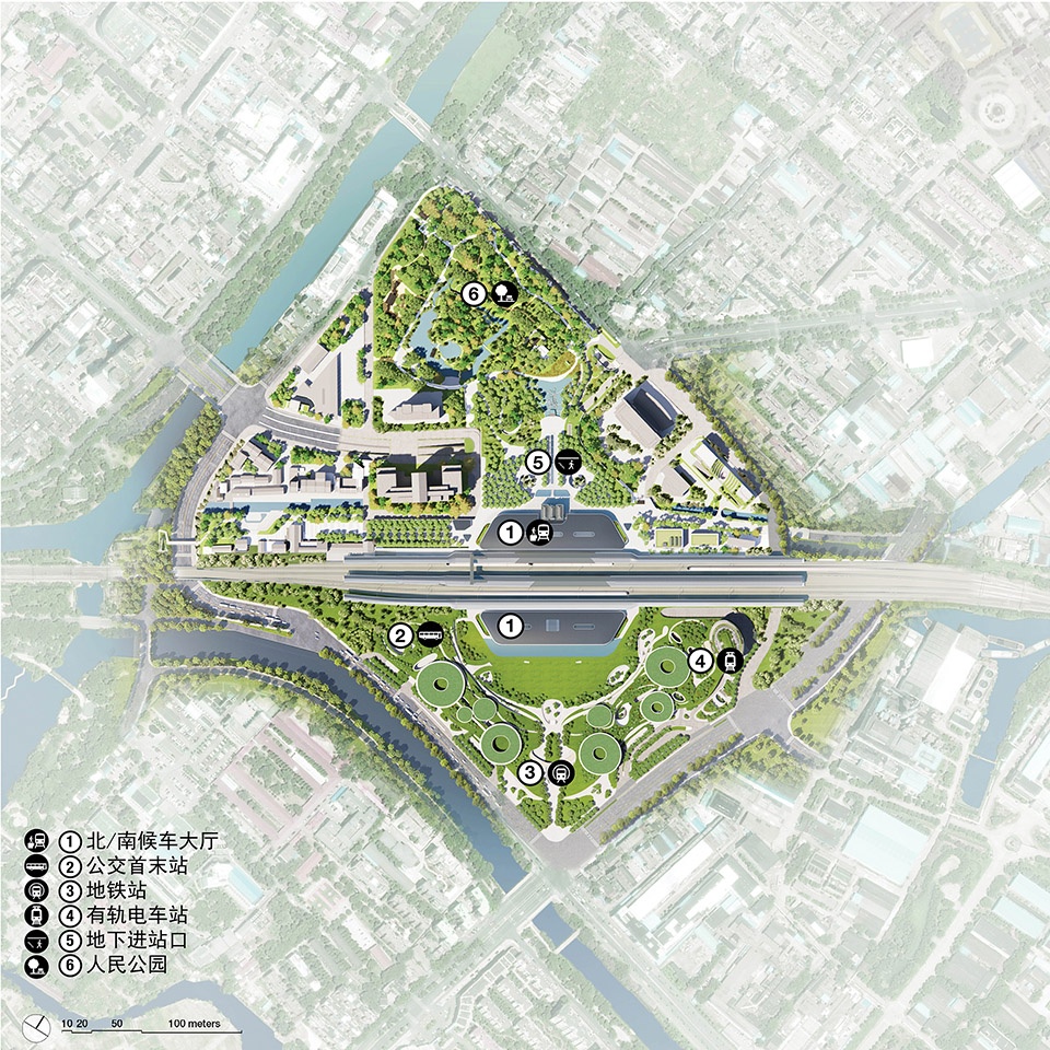 MAD Unveils Jiaxing s Train Station in the Forest