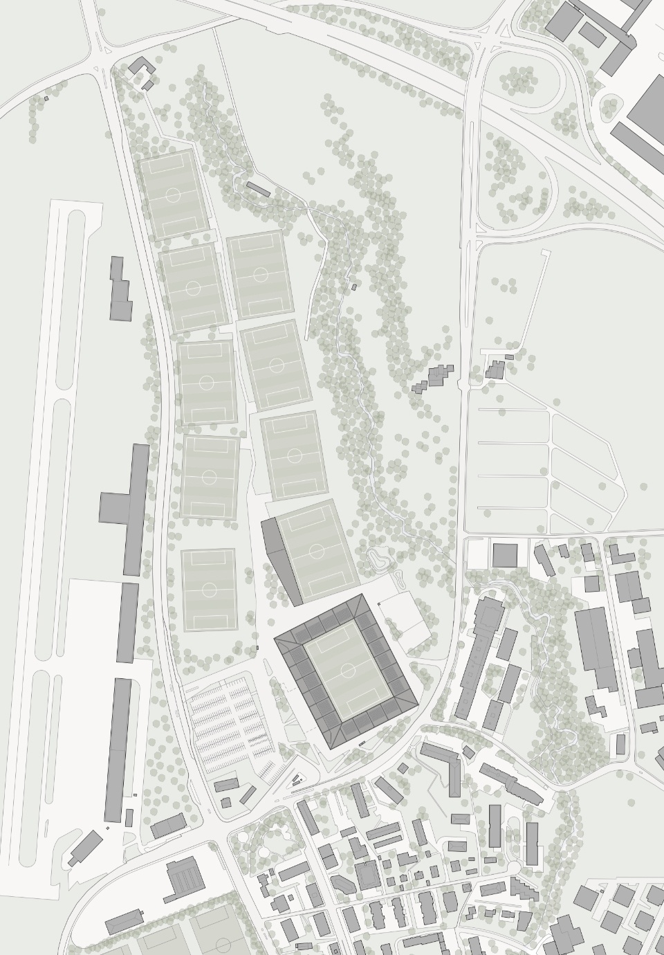 new football stadium for the city of lausanne by mlzd