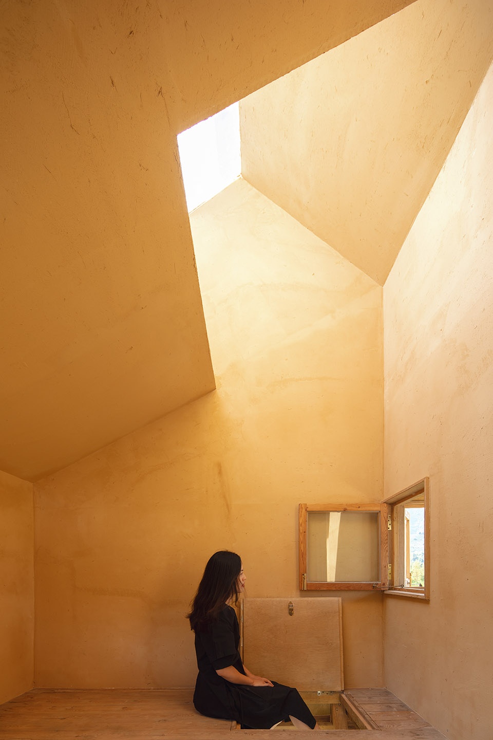 tower for meditation and view china by jumping house lab