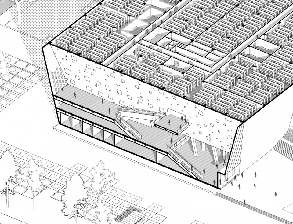 zhengzhou art museum and zhengzhou archives china by zeng qun architecture design studio