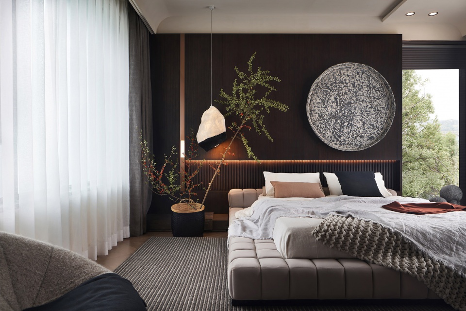 courtyard residence of dengyun lake china by bluemoon design