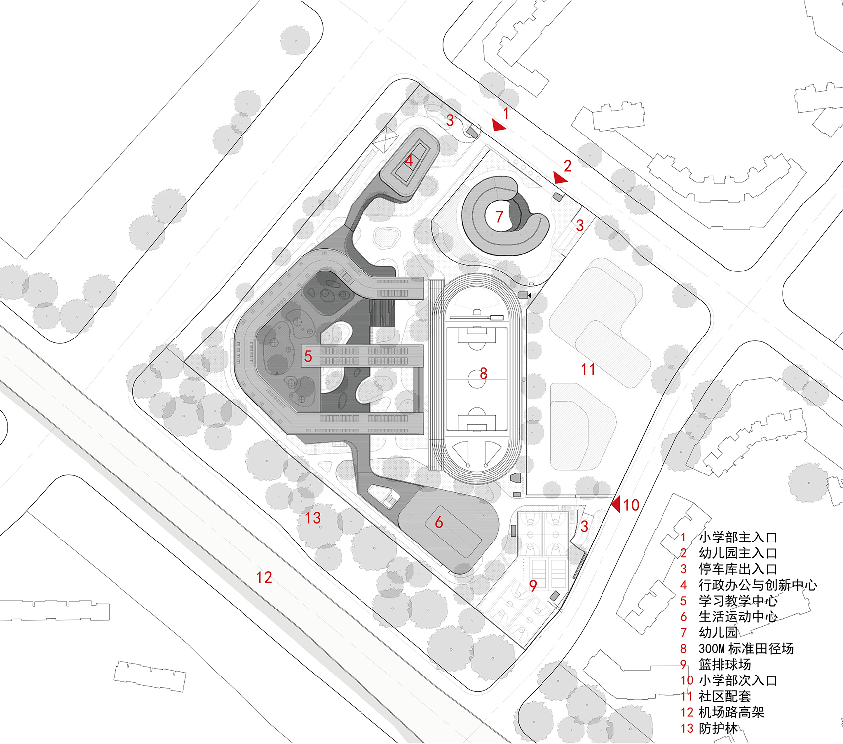 hangzhou olympic sports experimental primary school and kindergarten china by uad