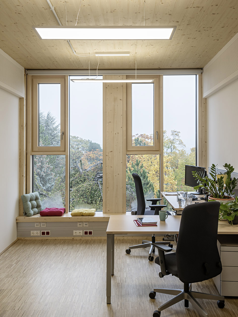 library and seminar centre boku vienna by swap architekten delta