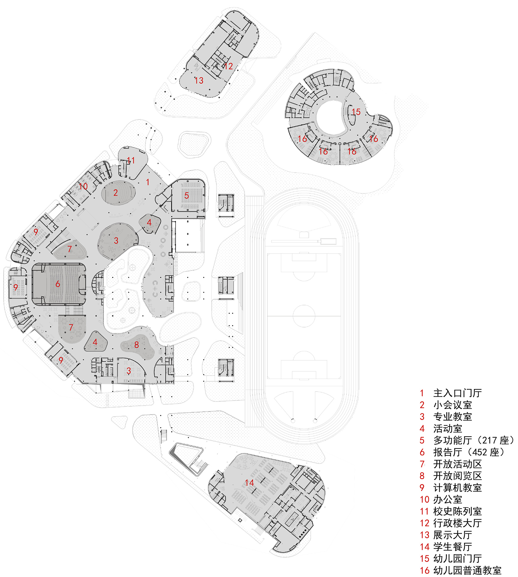 hangzhou olympic sports experimental primary school and kindergarten china by uad