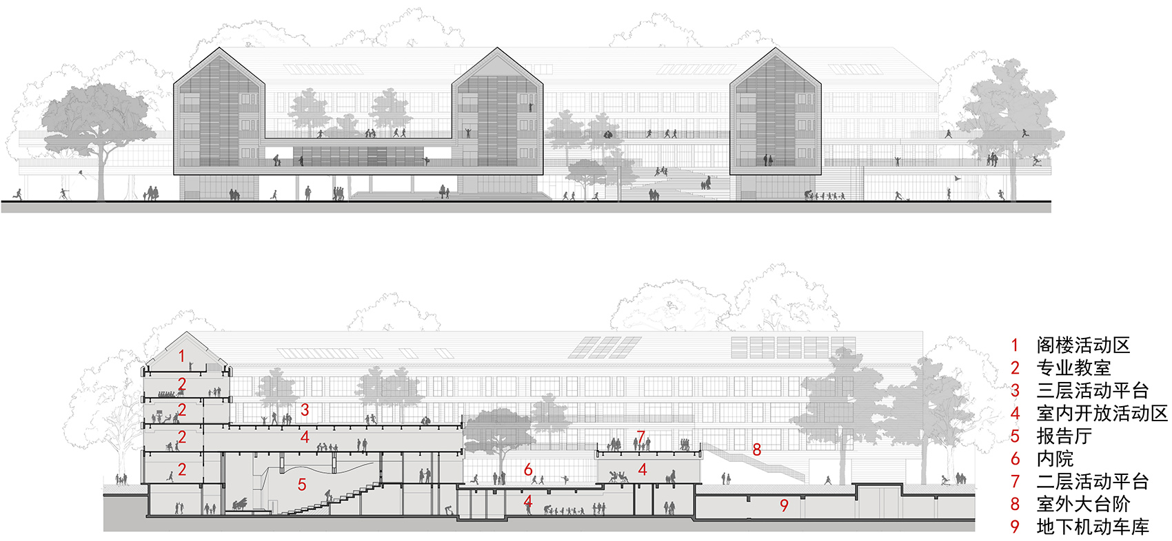hangzhou olympic sports experimental primary school and kindergarten china by uad
